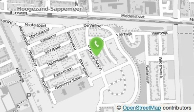 Bekijk kaart van Hoveniersbedrijf de tuinbehartiger in Sappemeer