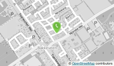 Bekijk kaart van Koeriersdienst en Mediatransport Van Kooij in Bakkeveen