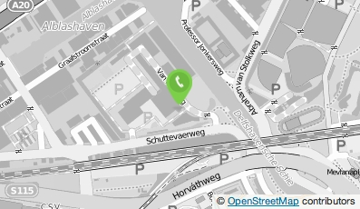 Bekijk kaart van Bureau Obelon in Rotterdam