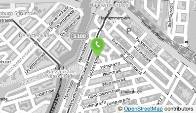 Bekijk kaart van Palm Apartment Amsterdam in Amsterdam