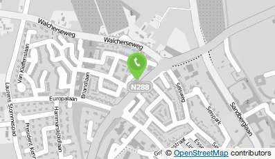 Bekijk kaart van Metselbedrijf van de Woestijne in Middelburg