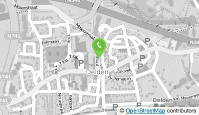 Bekijk kaart van Straver Reclame en Vormgeving in Delden