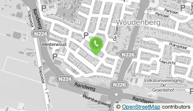 Bekijk kaart van Co studio in Woudenberg