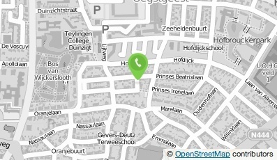 Bekijk kaart van Babysparadijs.nl in Oegstgeest