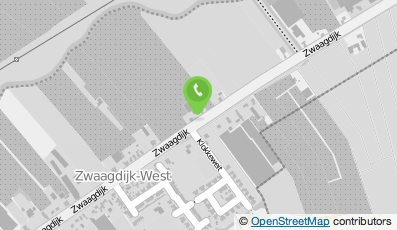 Bekijk kaart van A.W.P. Vriend in Zwaagdijk-West