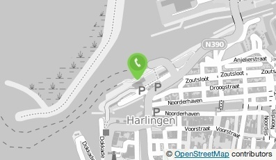 Bekijk kaart van Kleine café aan de haven in Harlingen