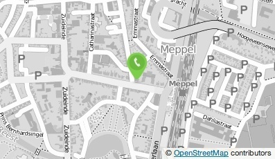 Bekijk kaart van Blauwpurper in Meppel