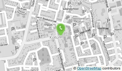 Bekijk kaart van Huizenga Loodgieters- en Install.bedr. in Kollum