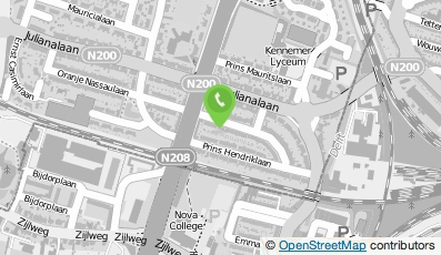 Bekijk kaart van HO Communicatie  in Overveen