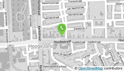 Bekijk kaart van Organisatieburo Noordster in Hoogezand