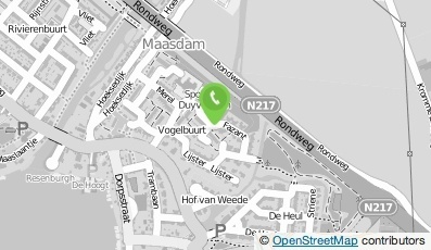 Bekijk kaart van TRODZ in Maasdam