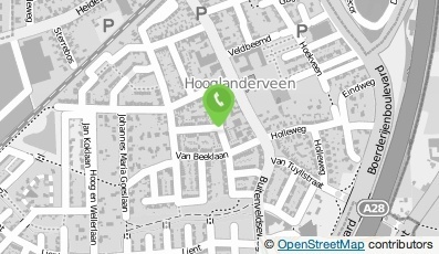 Bekijk kaart van Kind & Zo kinderfysiotherapie in Hooglanderveen