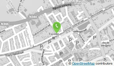 Bekijk kaart van D.E. Buur Telecom B.V. in Twello