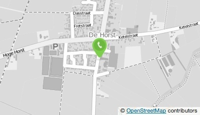 Bekijk kaart van Kindercentrum Domino locatie De Horst in Groesbeek