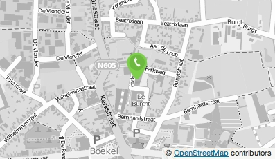 Bekijk kaart van BSO Kindpark in Boekel