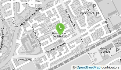 Bekijk kaart van BSO De Staatsliedjes in Woerden