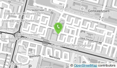 Bekijk kaart van Oecumenische basisschool Pro Rege Noorderhof in Amsterdam