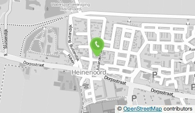 Bekijk kaart van Veiligh.reg.ZHZ,Cl.Hksche Wrd, vest. brandweer Binnenmaas (1) in Heinenoord