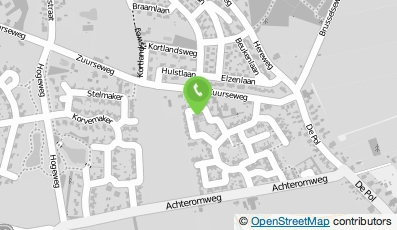 Bekijk kaart van JHW Steigerbouw in Groningen