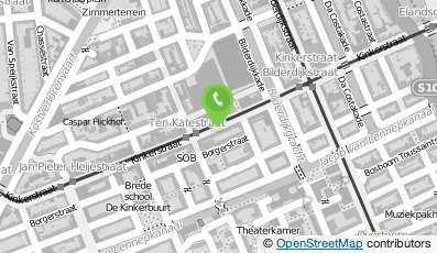 Bekijk kaart van FlexZ Travel in Amsterdam