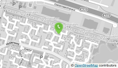 Bekijk kaart van QRA Nederland B.V. in Steenwijk