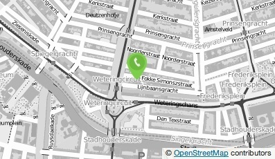 Bekijk kaart van Peterson Stoop in Amsterdam