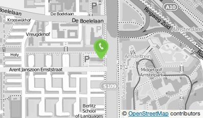 Bekijk kaart van SRB ARTS in Utrecht