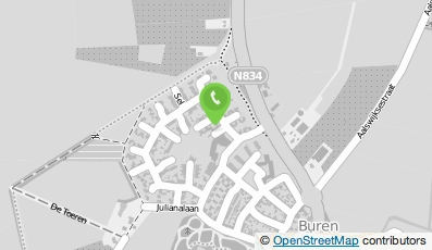 Bekijk kaart van Melissa's Nagelstyling  in Buren (Gelderland)