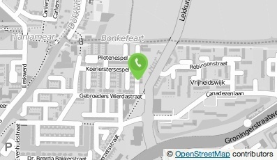 Bekijk kaart van Gastouderopvang Ikkie & Ukkie in Leeuwarden