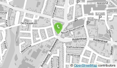 Bekijk kaart van H.P.I. Hak Projectinrichting  in Werkendam