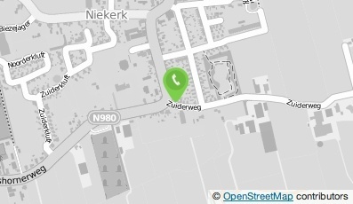 Bekijk kaart van Andre's Chevy Repairshop in Niekerk (Groningen)