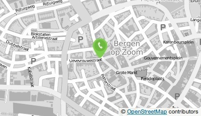 Bekijk kaart van Sasa Lounge in Bergen op Zoom