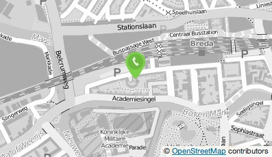 Bekijk kaart van thomastreinshop.nl in Breda