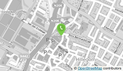 Bekijk kaart van Café de Kleine Beurs in Hillegom