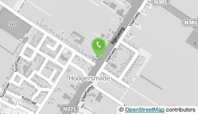 Bekijk kaart van Eetcafé en Cafetaria Hoogersmilde V.O.F. in Hoogersmilde