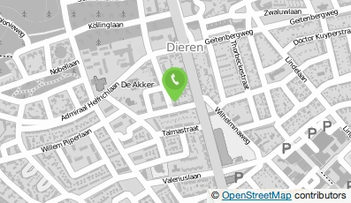 Bekijk kaart van Hollywood Grillroom Pizzeria in Zutphen
