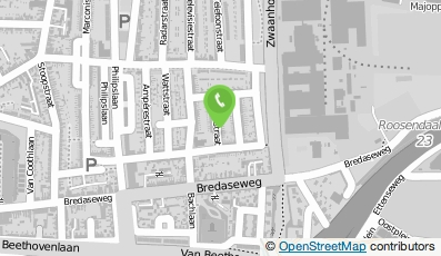 Bekijk kaart van J & A Textiel  in Roosendaal