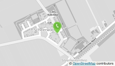Bekijk kaart van KBEZ in Scheerwolde