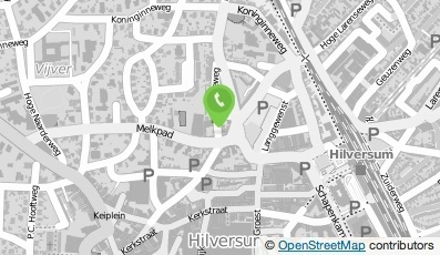 Bekijk kaart van Zie je zo kappers  in Hilversum