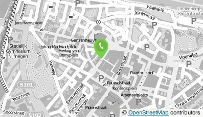 Bekijk kaart van Cafe van Ouds Nijmegen in Nijmegen