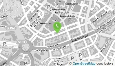 Bekijk kaart van Atelier Luna in Nijmegen