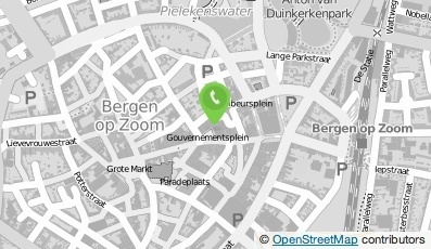 Bekijk kaart van Big Bazar in Bergen op Zoom