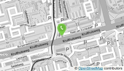Bekijk kaart van Buro Schoen in Den Haag