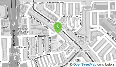 Bekijk kaart van Eko's Glazenwassersbedrijf in Amsterdam