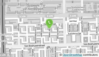 Bekijk kaart van M.V.H. Tulkens  in Amsterdam