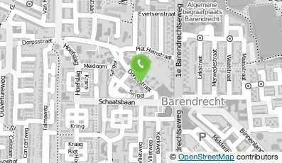 Bekijk kaart van Tandheelkundige Kliniek Barendrecht B.V. in Barendrecht