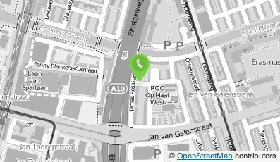 Bekijk kaart van Taxiservice Tempo  in Amsterdam