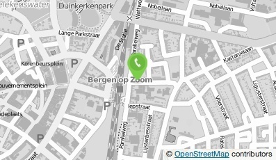 Bekijk kaart van van Meel couriers in Bergen op Zoom