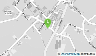 Bekijk kaart van Poeliersbedrijf Kock in Azewijn