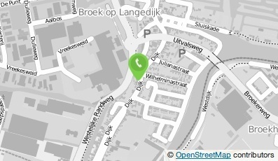 Bekijk kaart van vanbuiktotdoek.nl in Broek op Langedijk